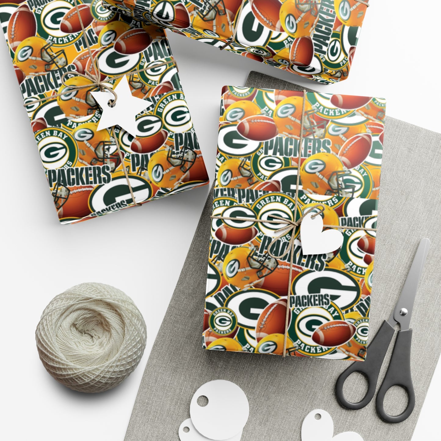 Green Bay Gift Wrap Papers