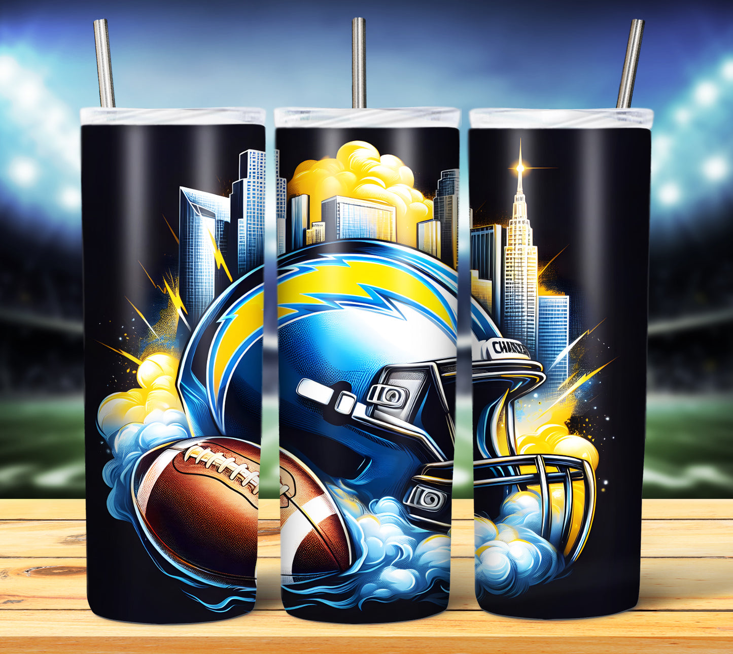 Football Smoke Tumbler Wrap/Shirt Design