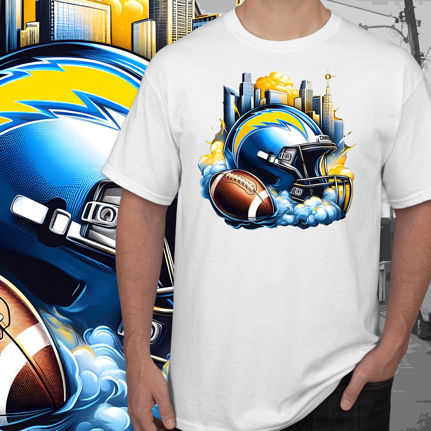 Bundle Football Smoke Tumbler Wrap/Shirt Design