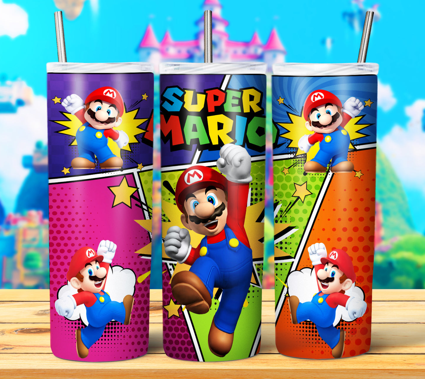 Super Mario Comic PNG Digital