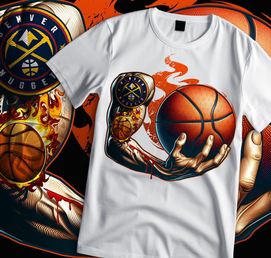 NBA Hand Shirt PNG