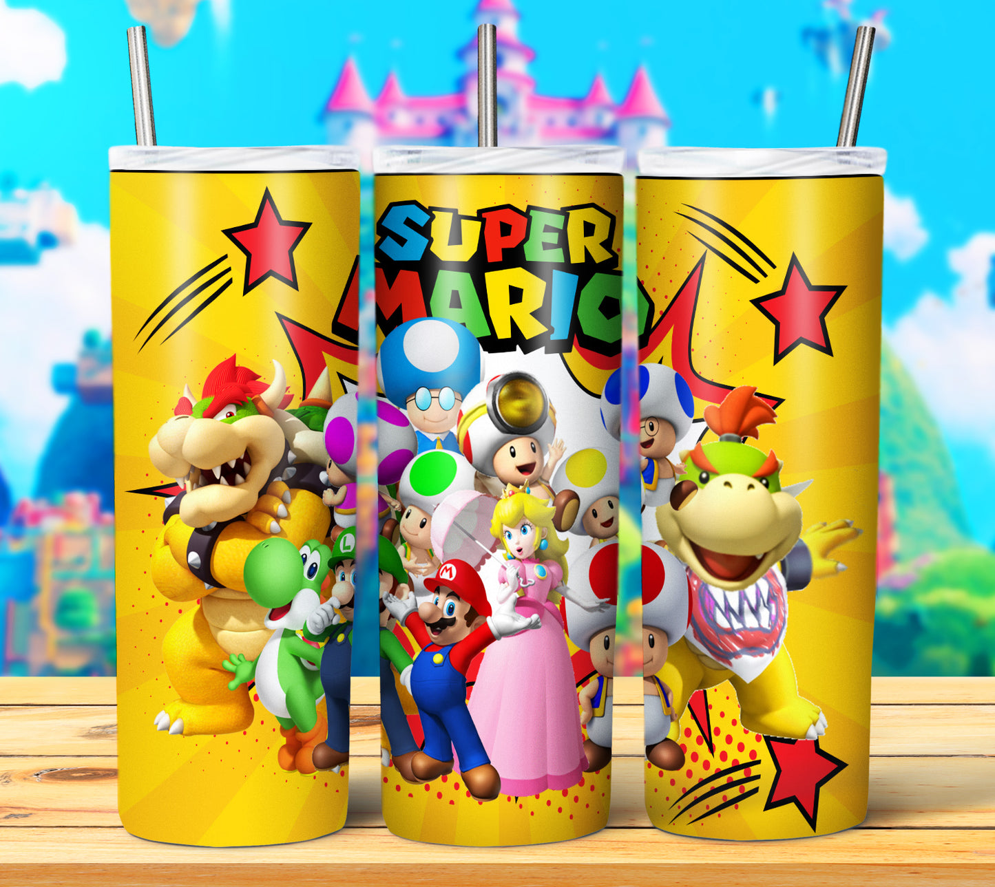 Super Mario Comic PNG Digital