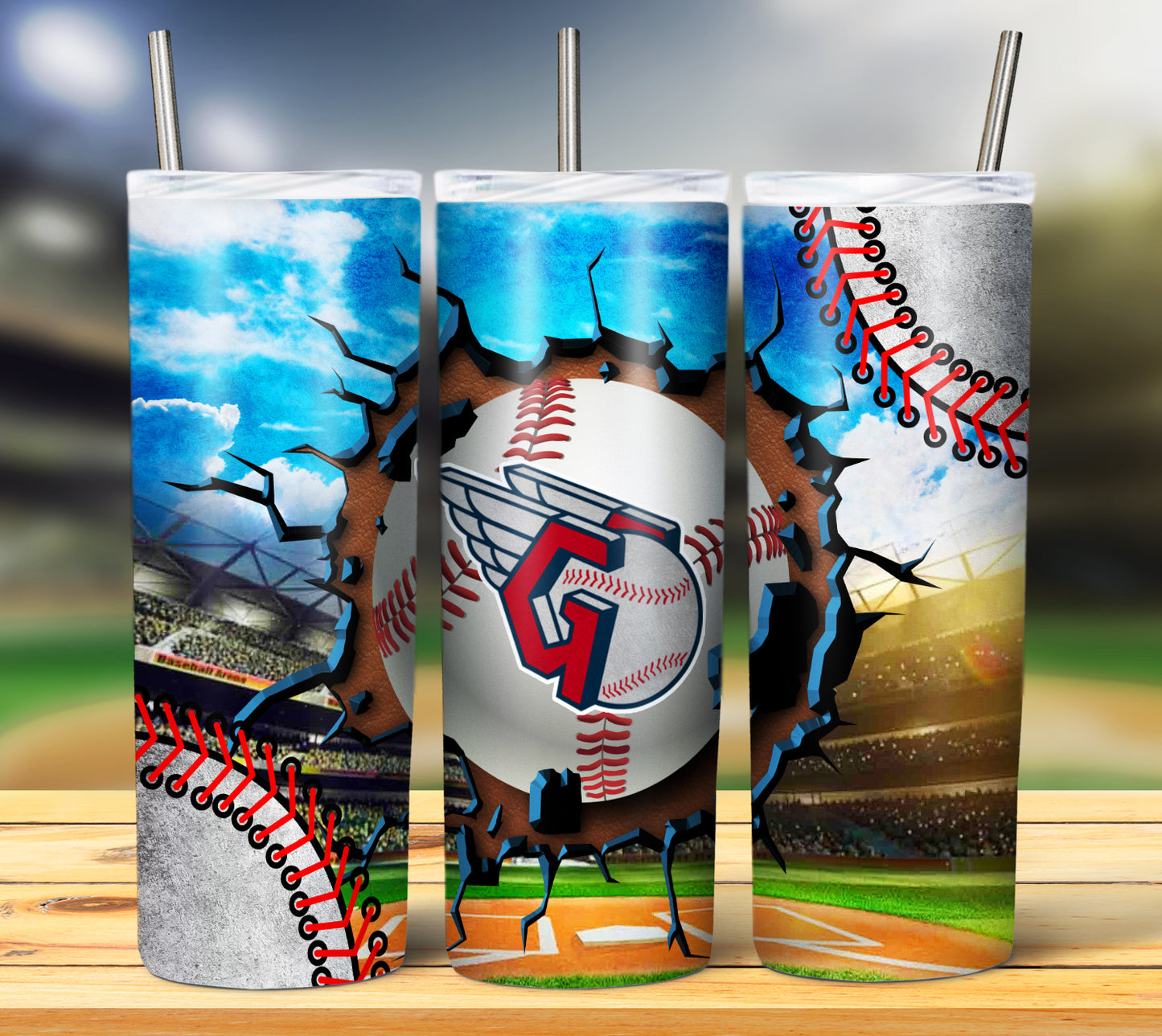 MLB Bundle Baseball Tumbler Wrap