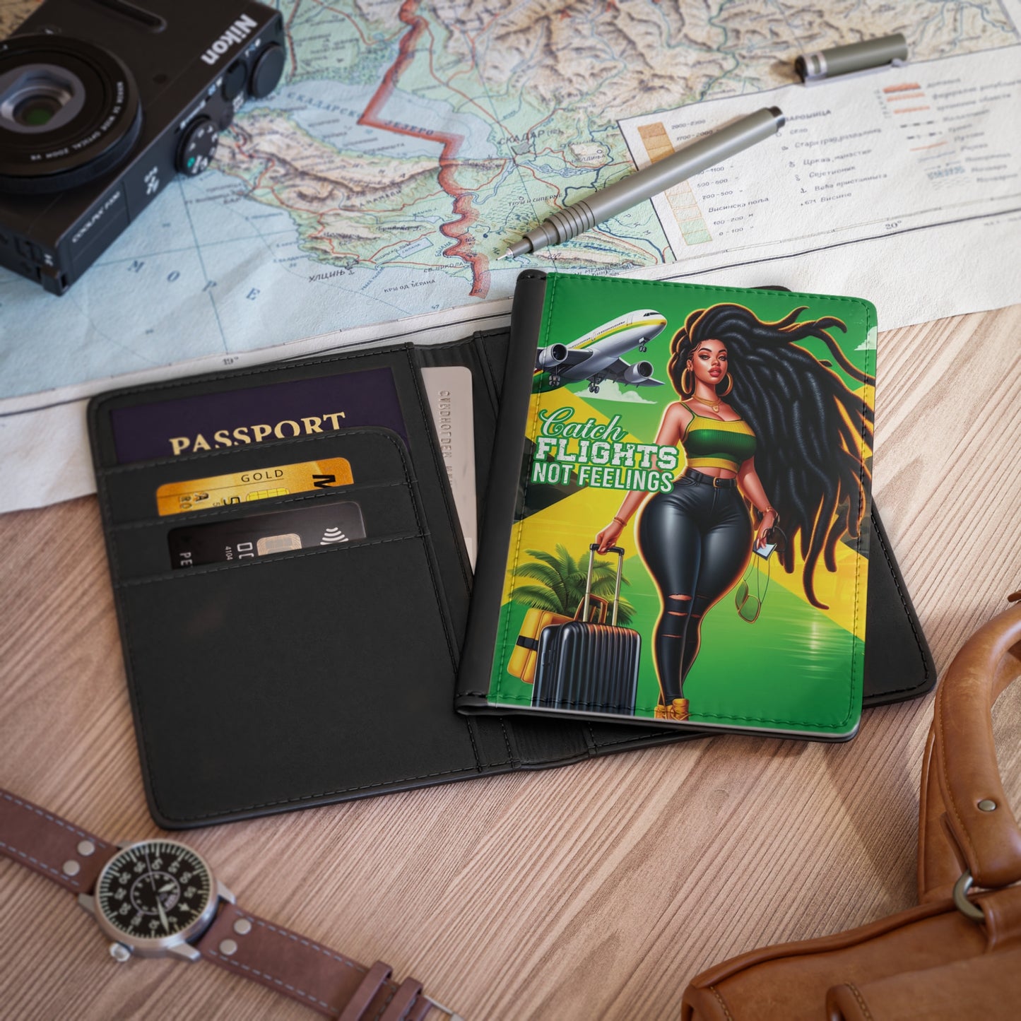 Jamaica Girl Passport Cover