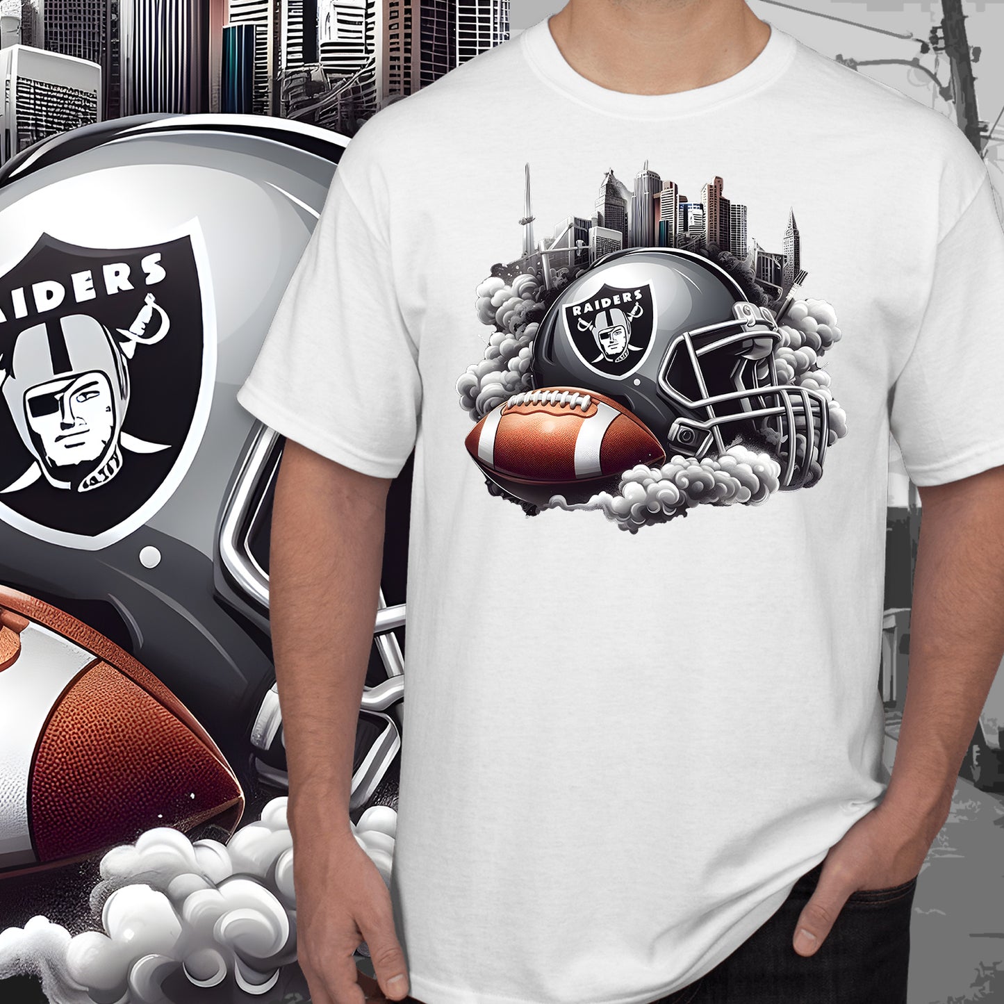 Bundle Football Smoke Tumbler Wrap/Shirt Design