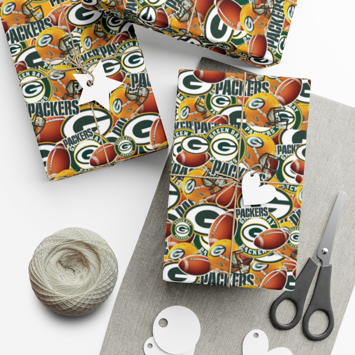 Green Bay Gift Wrap Papers