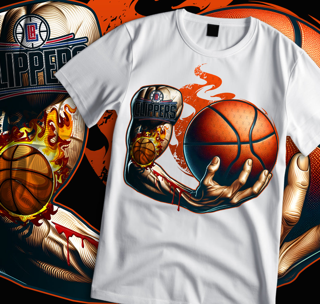 NBA Hand Shirt PNG