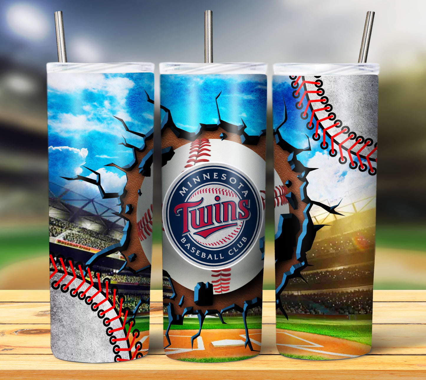 MLB Bundle Baseball Tumbler Wrap