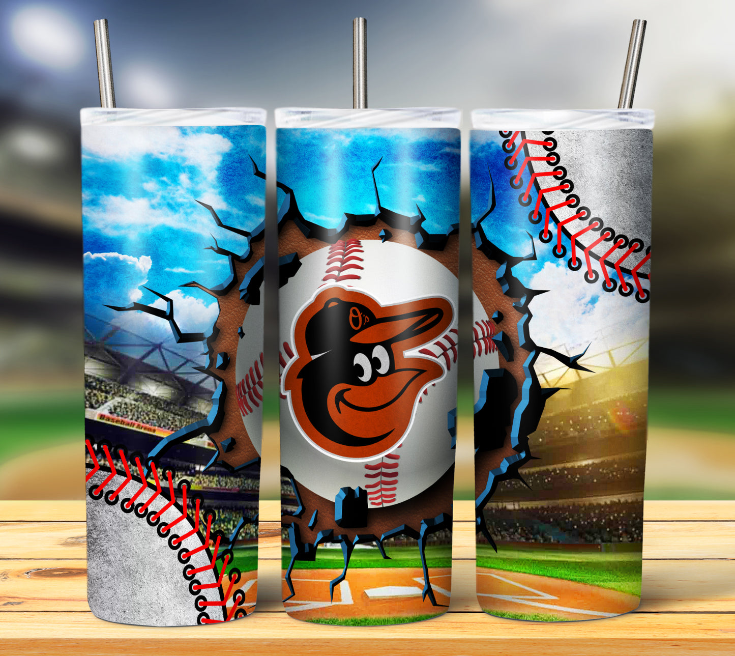 MLB Bundle Baseball Tumbler Wrap