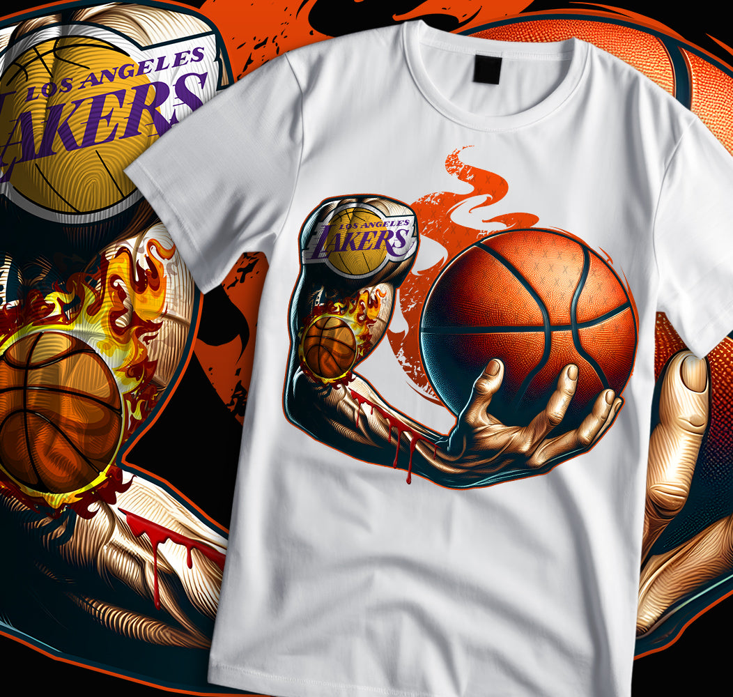 NBA Hand Shirt PNG