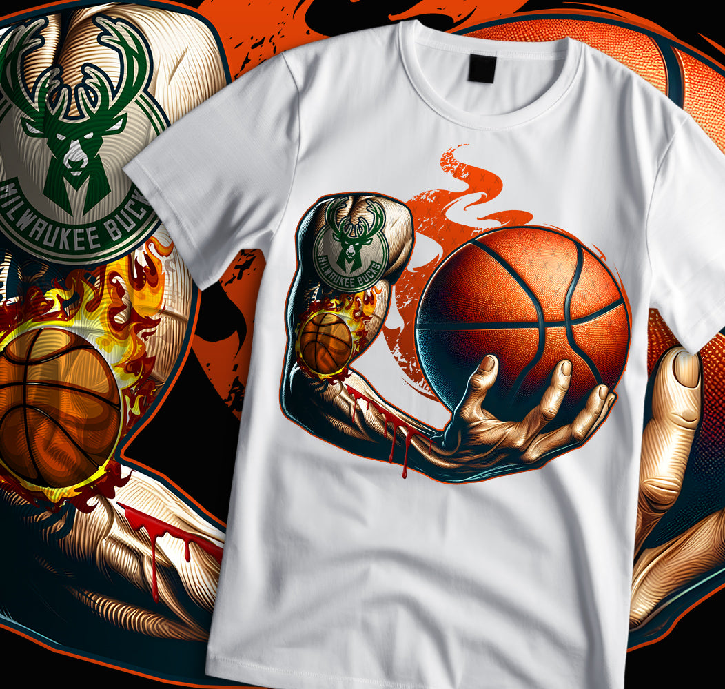 NBA Hand Shirt PNG