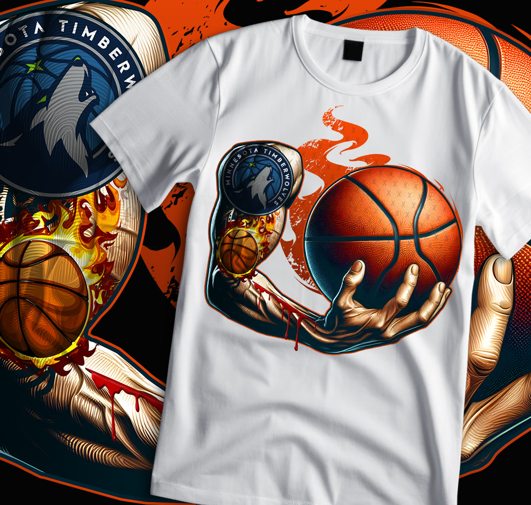 NBA Hand Shirt PNG