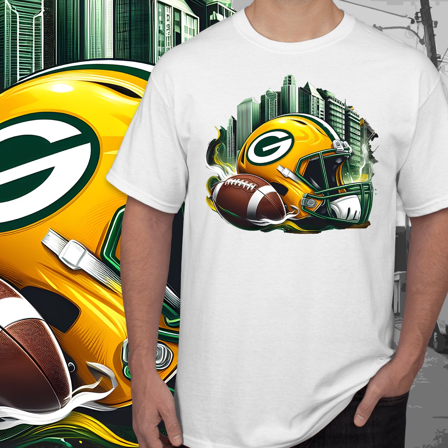 Bundle Football Smoke Tumbler Wrap/Shirt Design