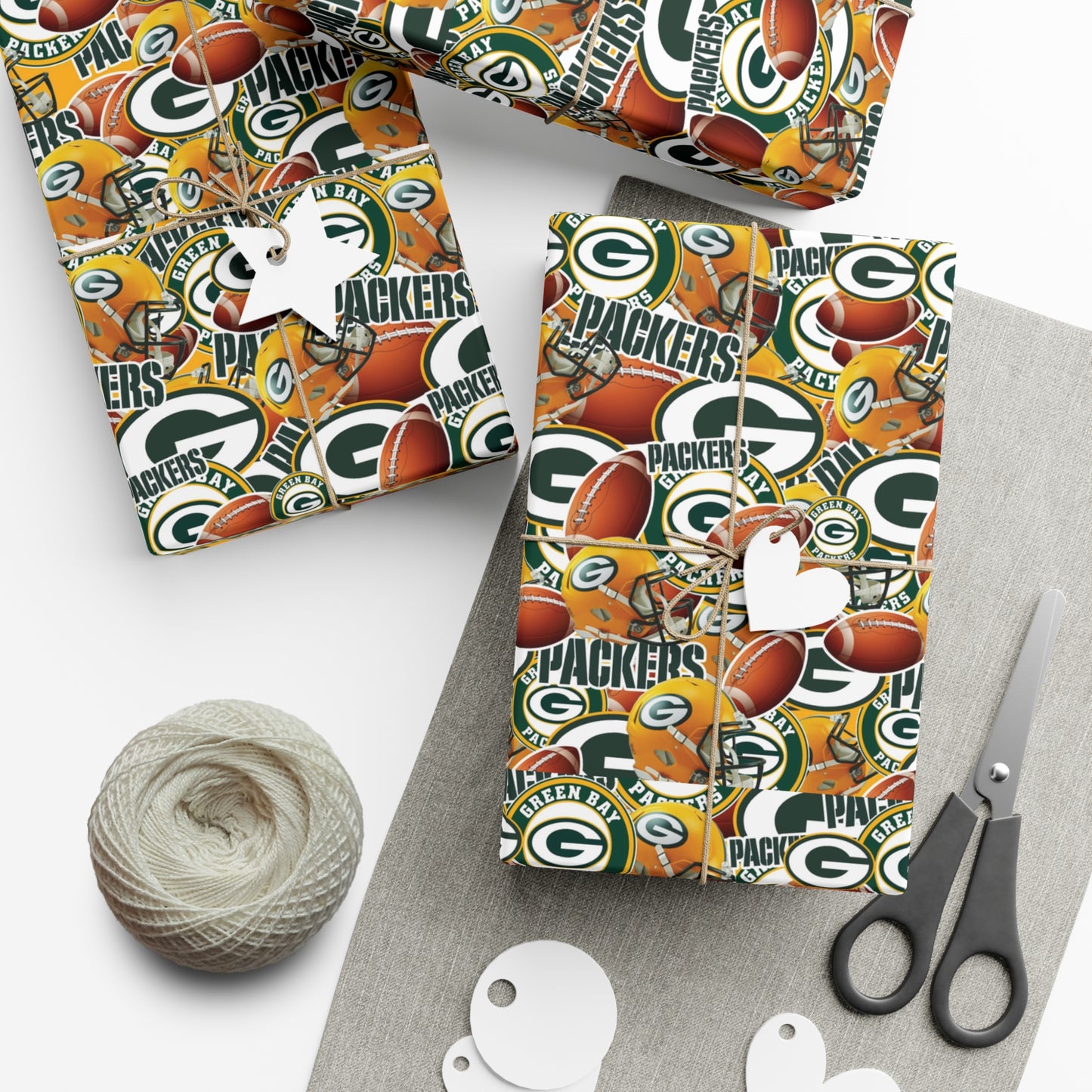 Green Bay Gift Wrap Papers