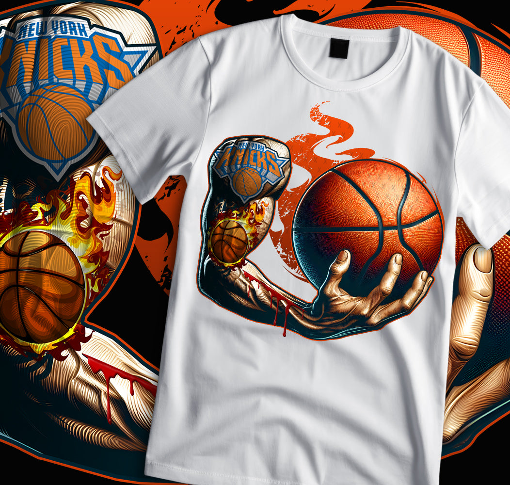 NBA Hand Shirt PNG