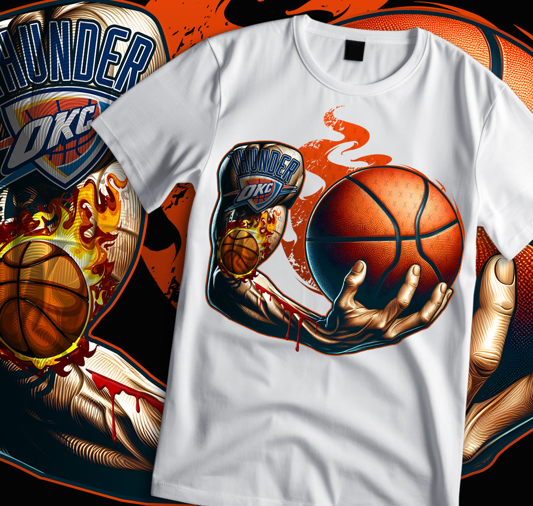 NBA Hand Shirt PNG