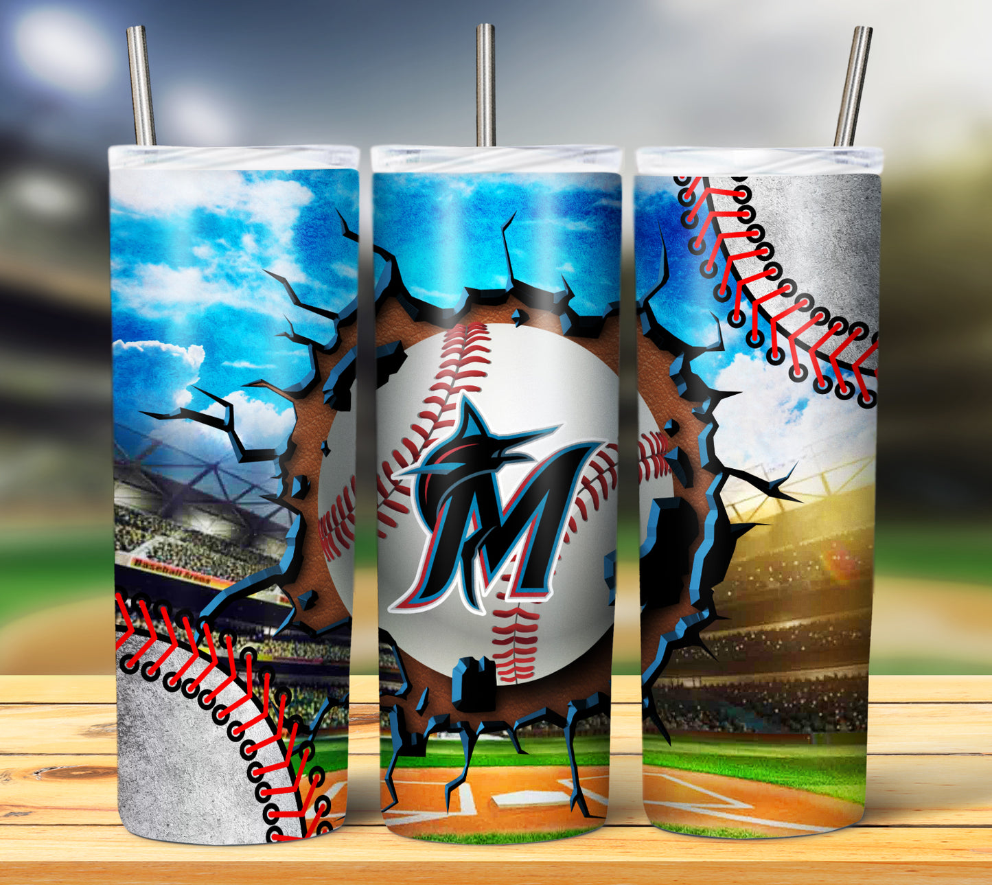 MLB Bundle Baseball Tumbler Wrap