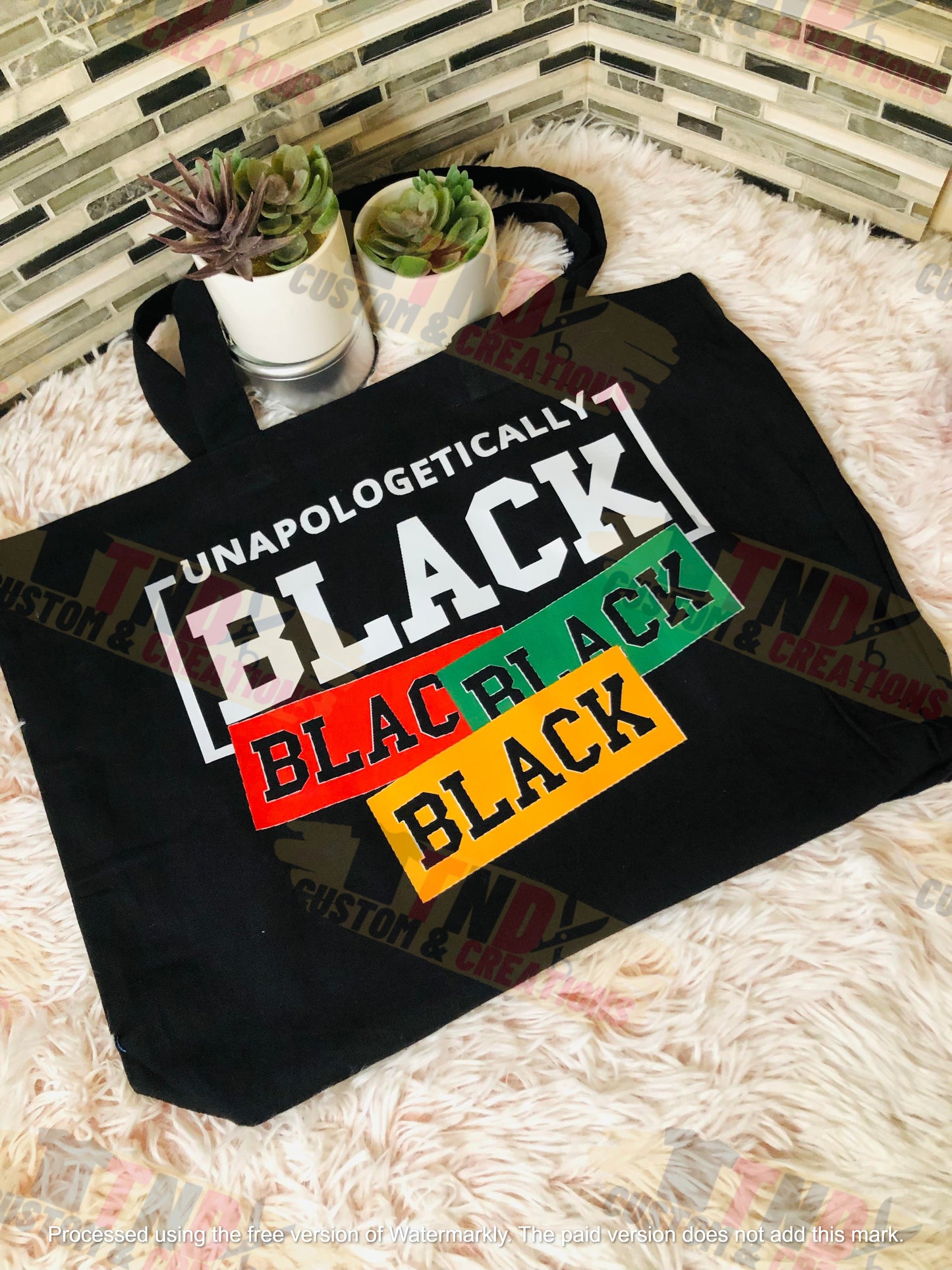 Customized Canvas Tote Bag