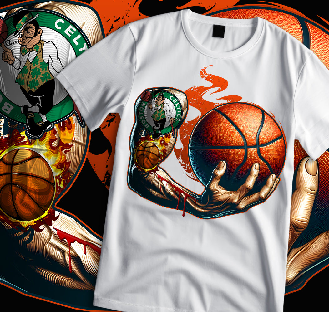 NBA Hand Shirt PNG