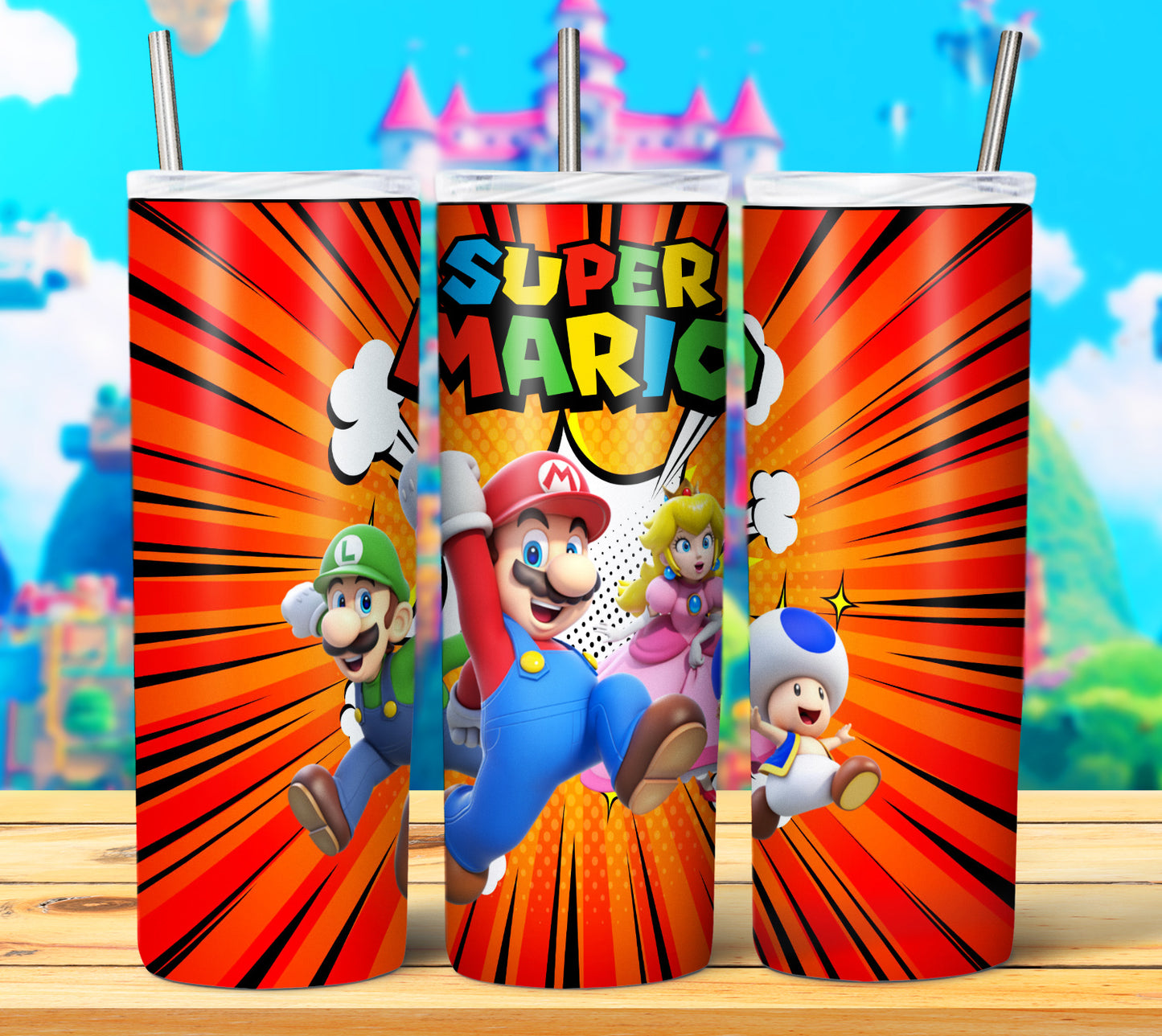 Super Mario Comic PNG Digital