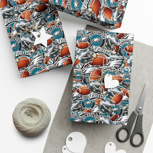 Eagles Gift Wrap Papers