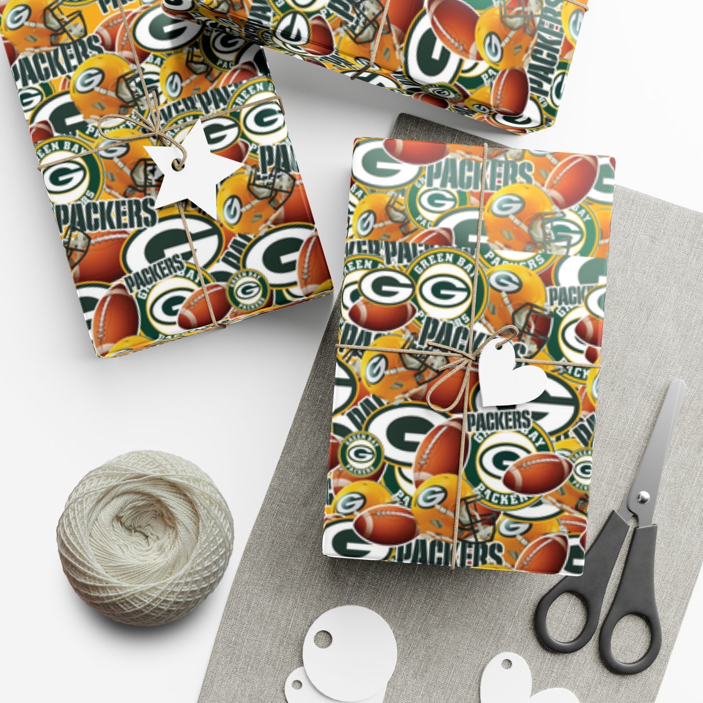 Green Bay Gift Wrap Papers