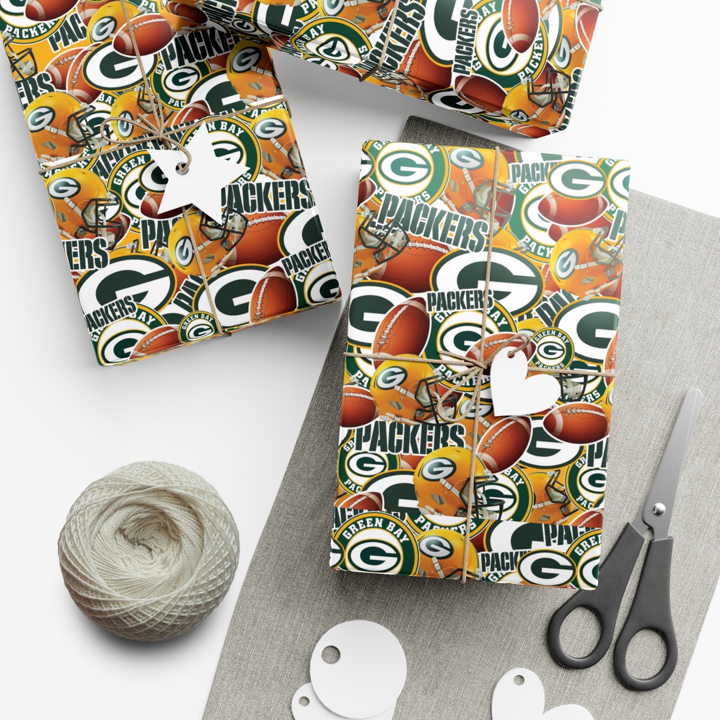 Green Bay Gift Wrap Papers