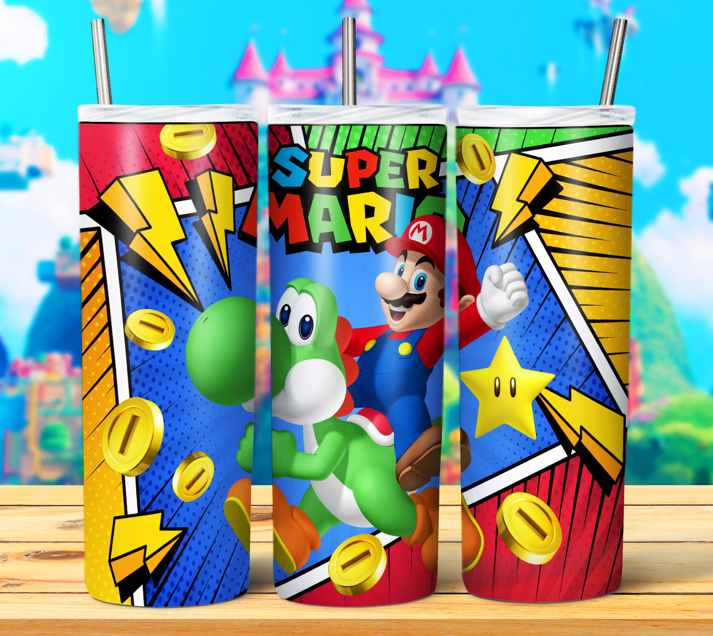 Super Mario Comic PNG Digital