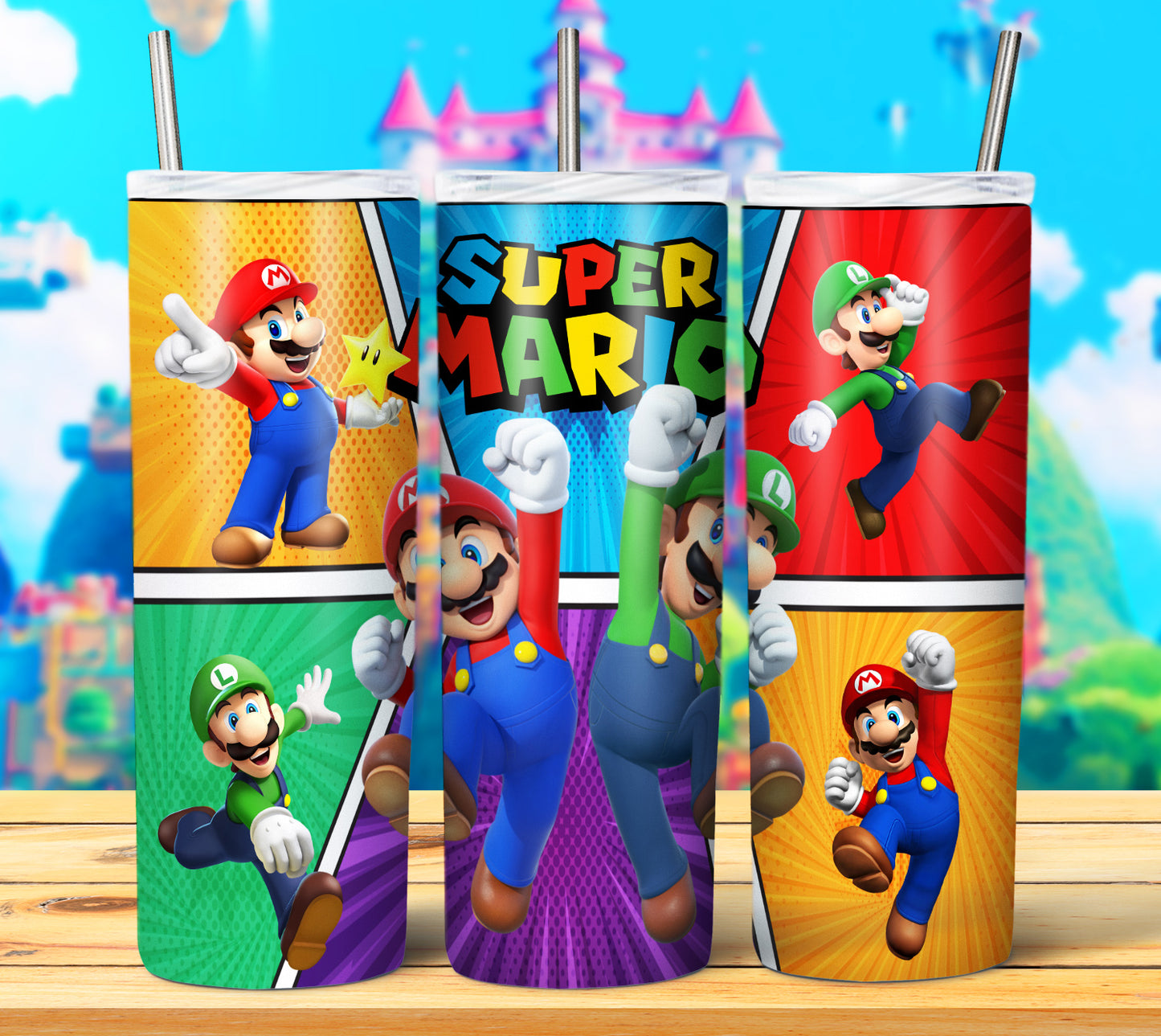 Super Mario Comic PNG Digital