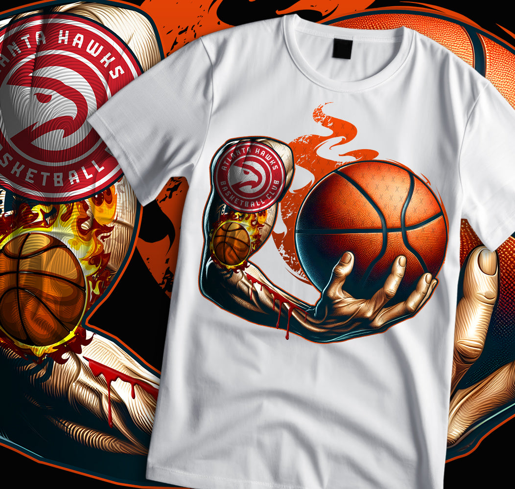 NBA Hand Shirt PNG