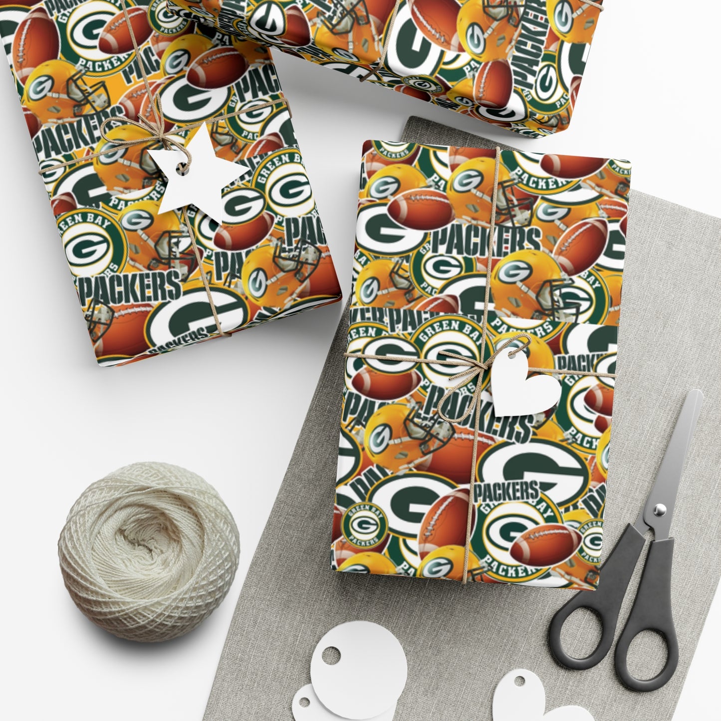 Green Bay Gift Wrap Papers