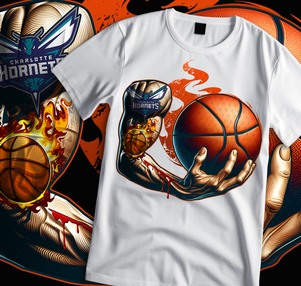 NBA Hand Shirt PNG