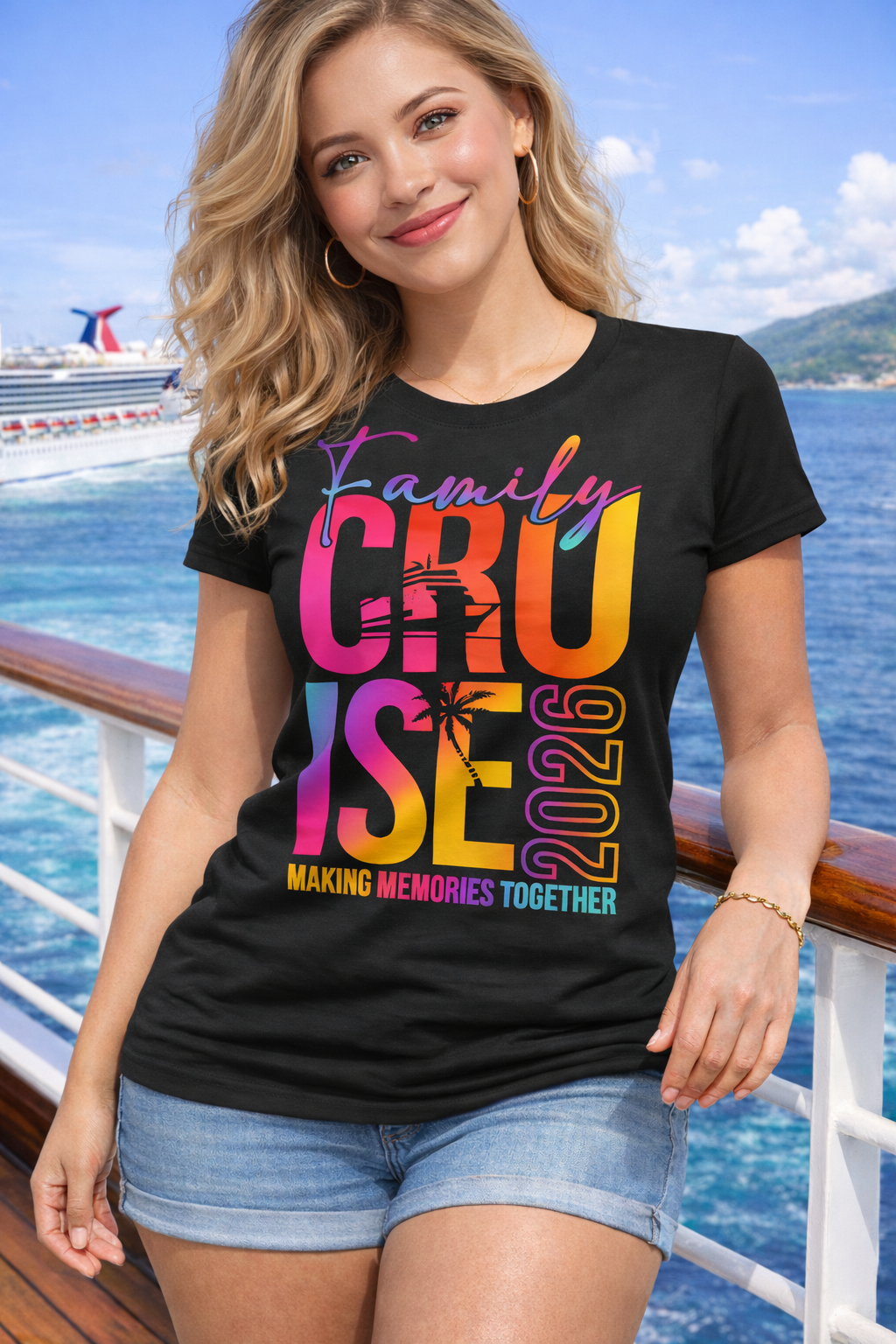 🌴 Family Cruise 2026 Shirt – Making Memories Together 🌊
