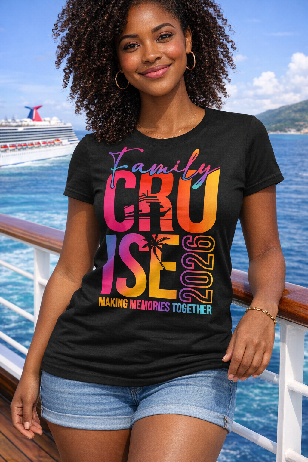 🌴 Family Cruise 2026 Shirt – Making Memories Together 🌊
