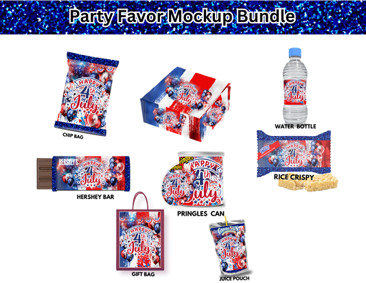 Custom 4th Of July Party Bundle Digital Download