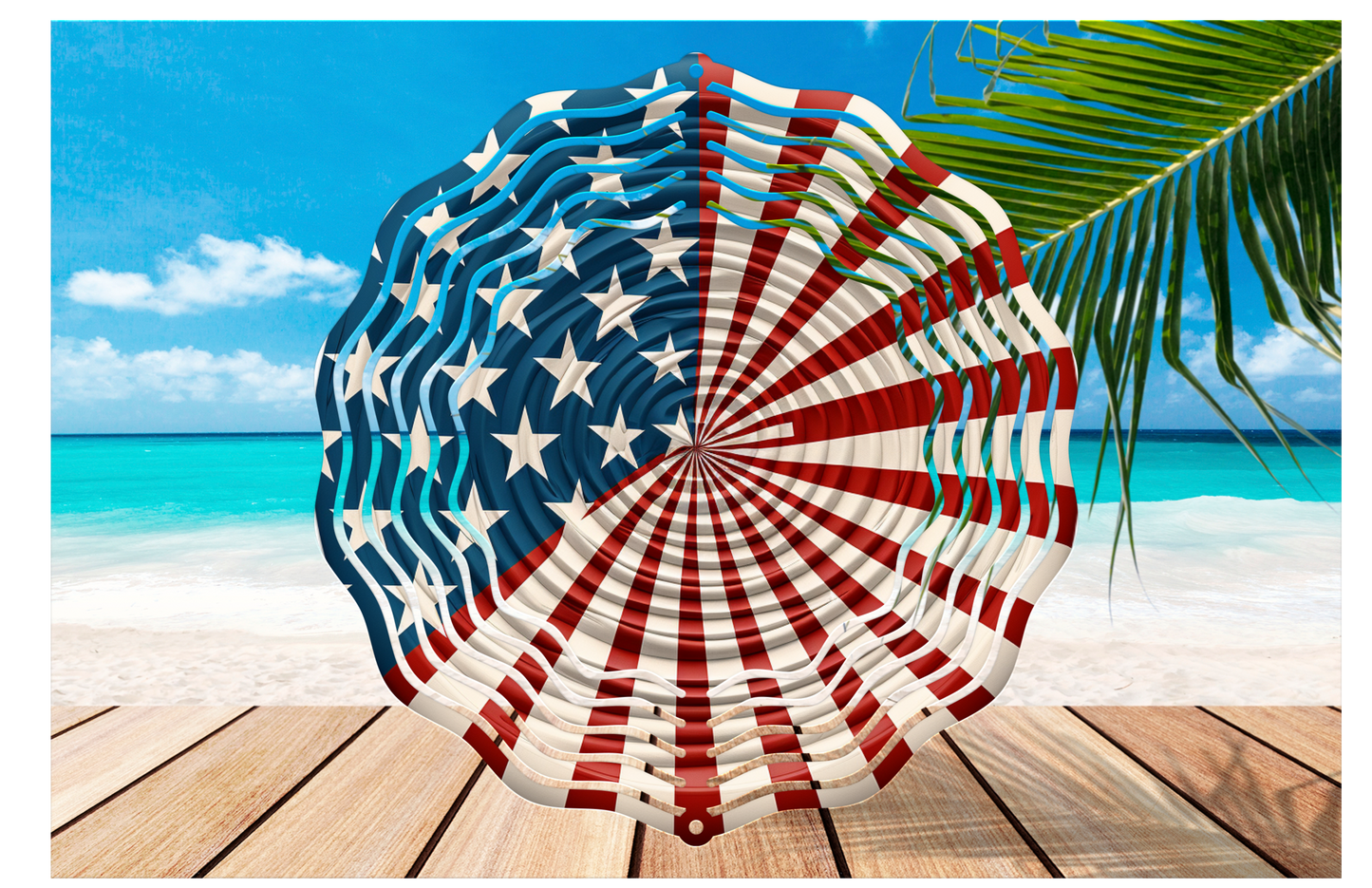 Patriotic Wind Spinner