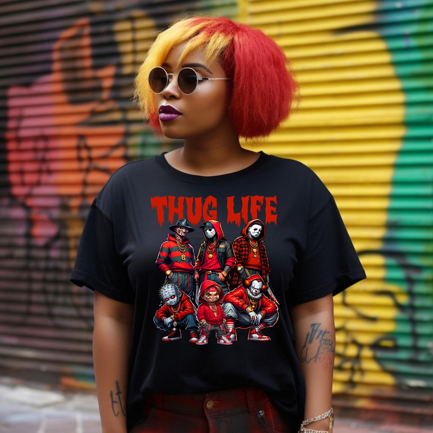 Thug Life Halloween T-Shirt