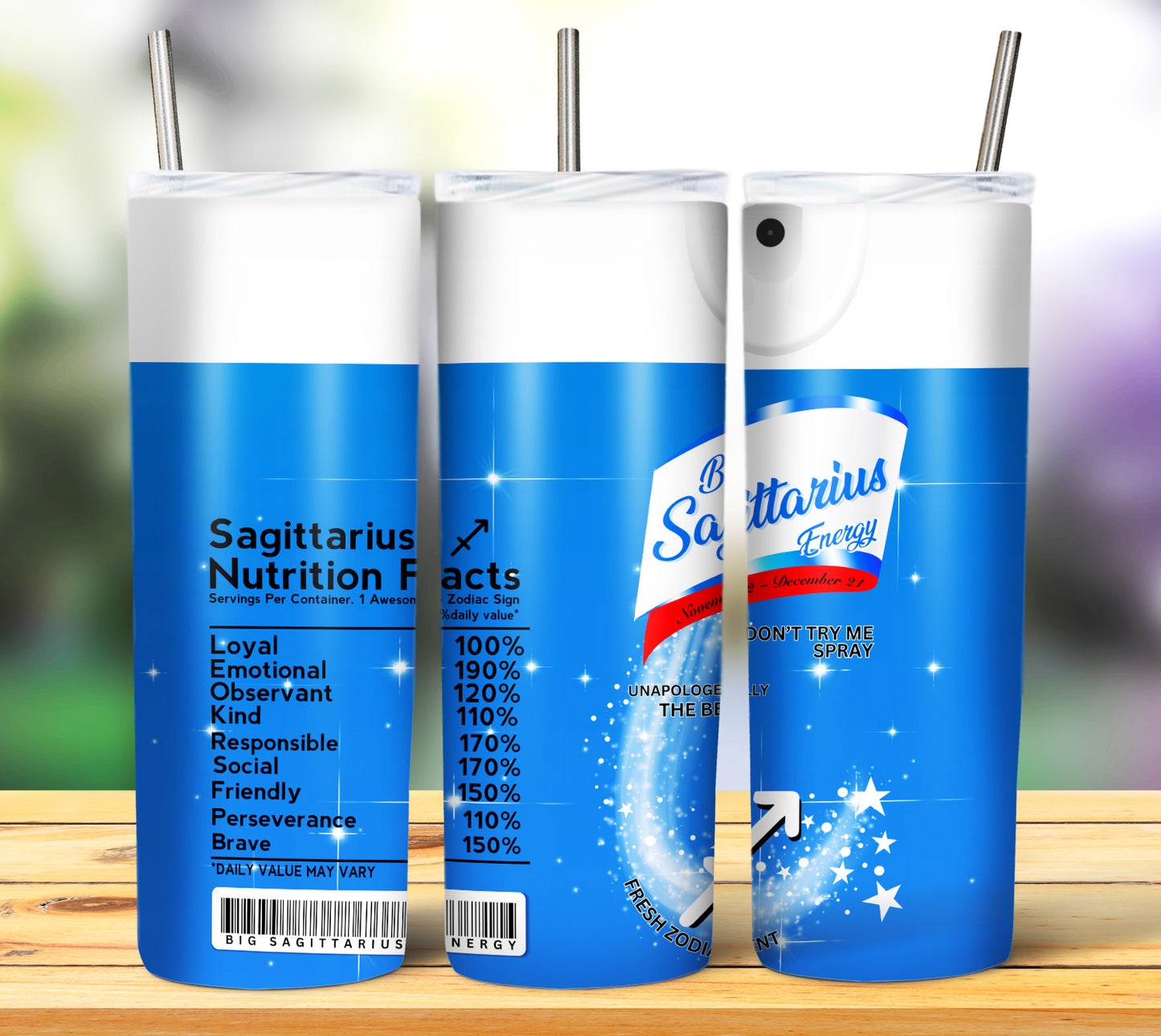 Zodiac Lysol Tumbler Wraps