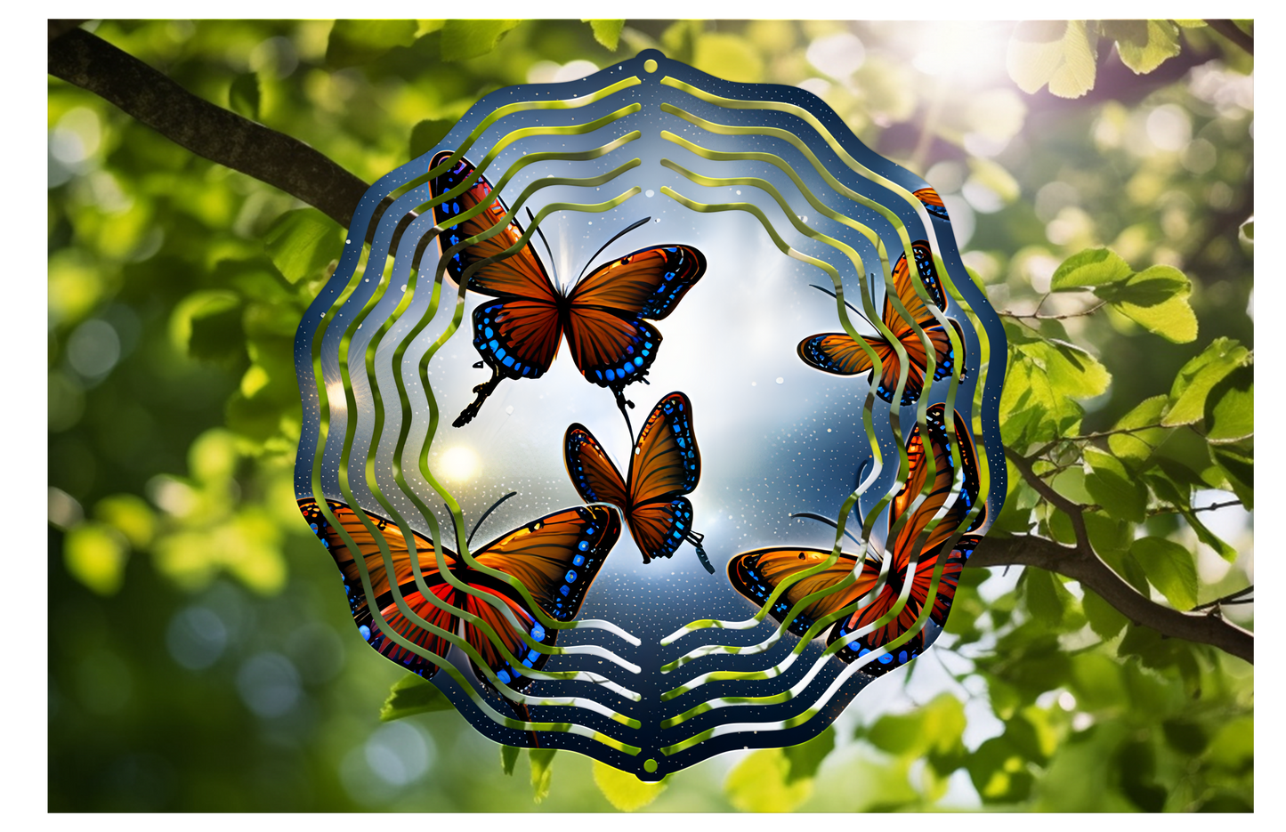 Butterfly Wind Spinner