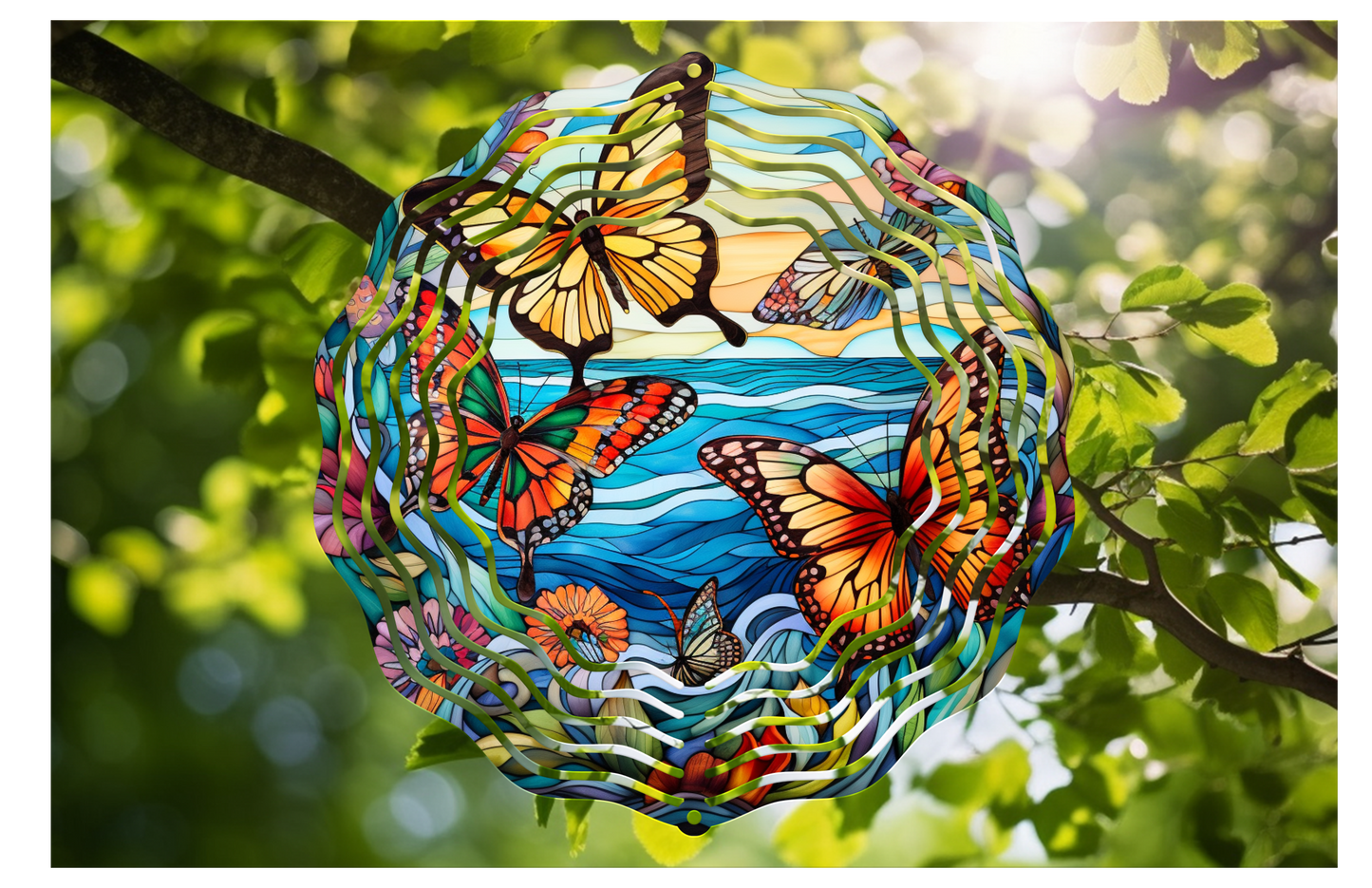 Butterfly Wind Spinner