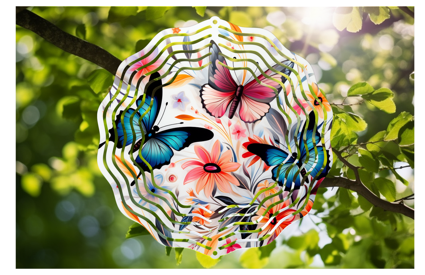 Butterfly Wind Spinner