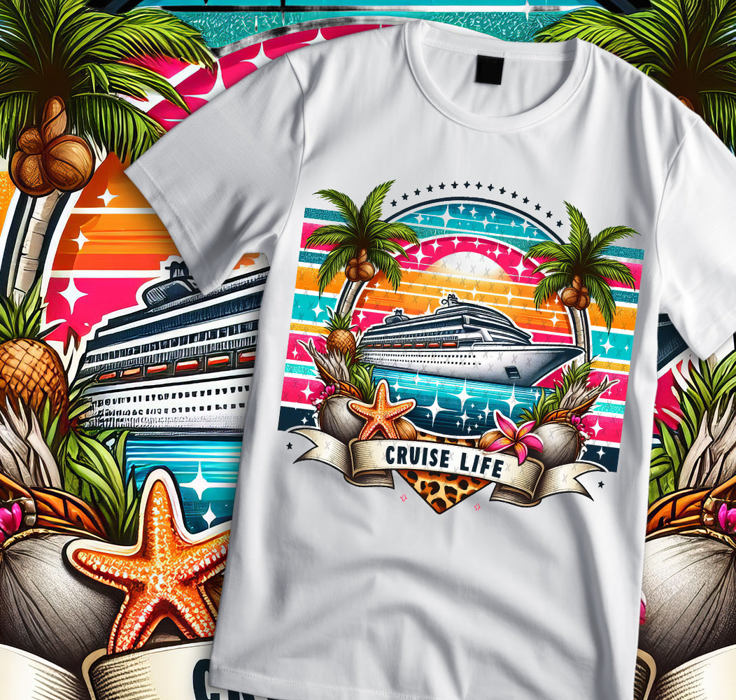 Travel T-Shirt Design, Girls Trip, Jamaica, Air plane Mode