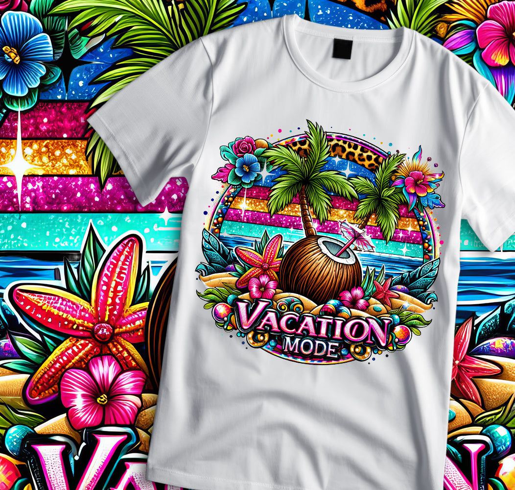 Travel T-Shirt Design, Girls Trip, Jamaica, Air plane Mode