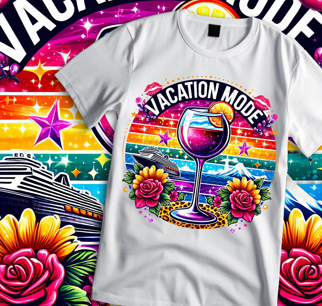 Travel T-Shirt Design, Girls Trip, Jamaica, Air plane Mode