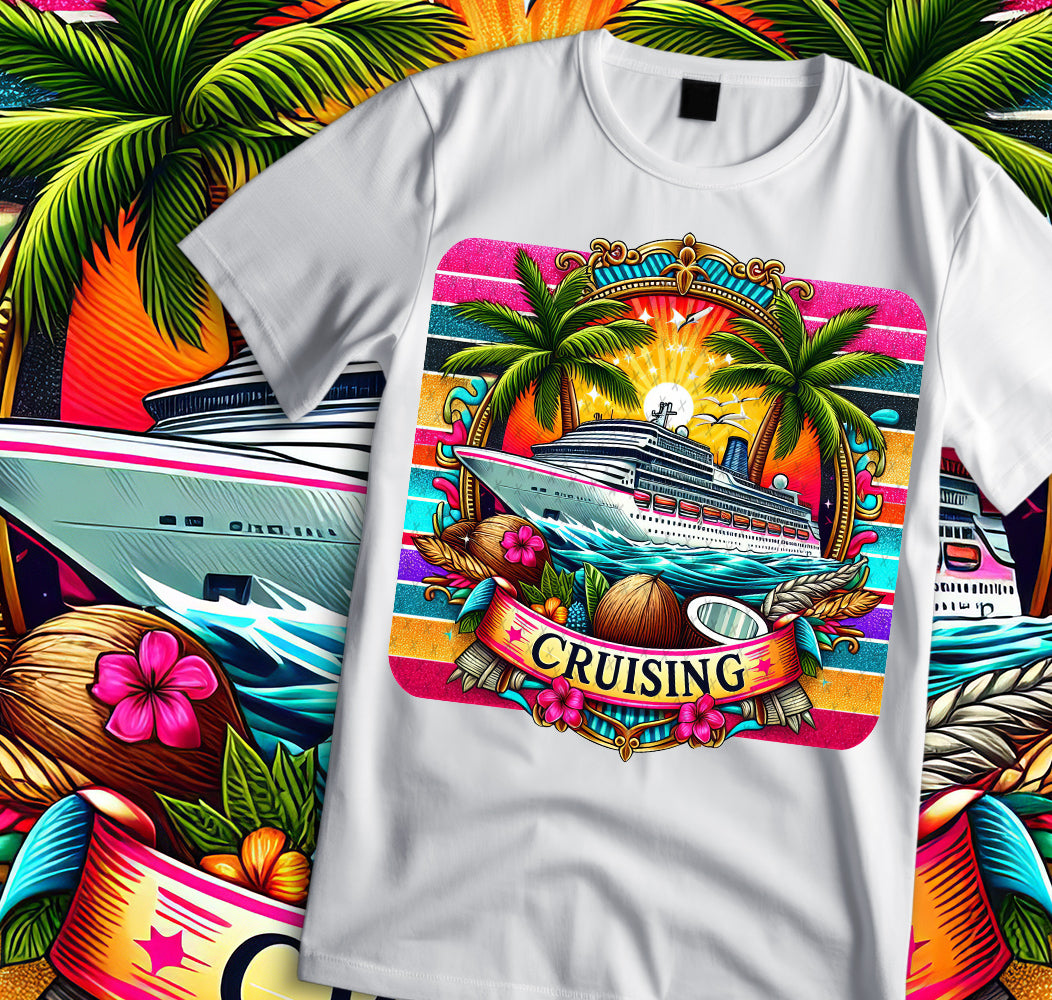 Travel T-Shirt Design, Girls Trip, Jamaica, Air plane Mode