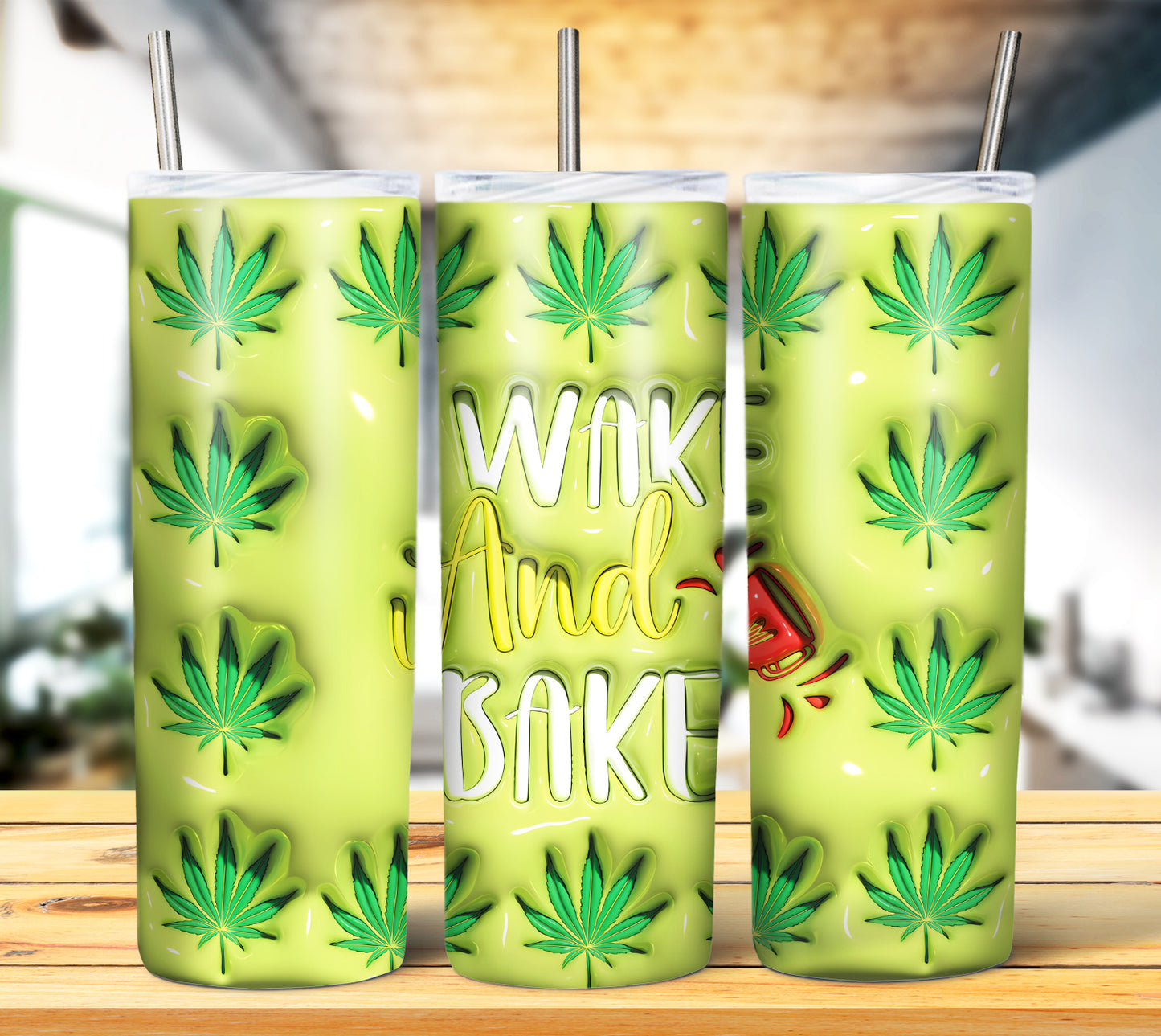 Hi Vibes 4/20 Tumbler 20oz PNG Wrap Bundle