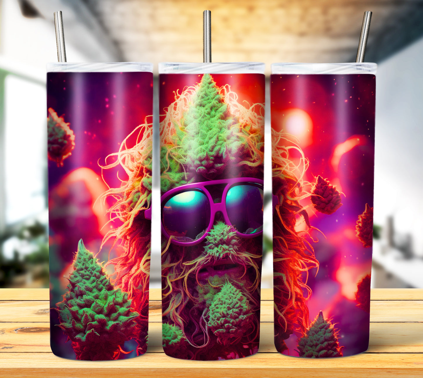 Hi Vibes 4/20 Tumbler 20oz PNG Wrap Bundle