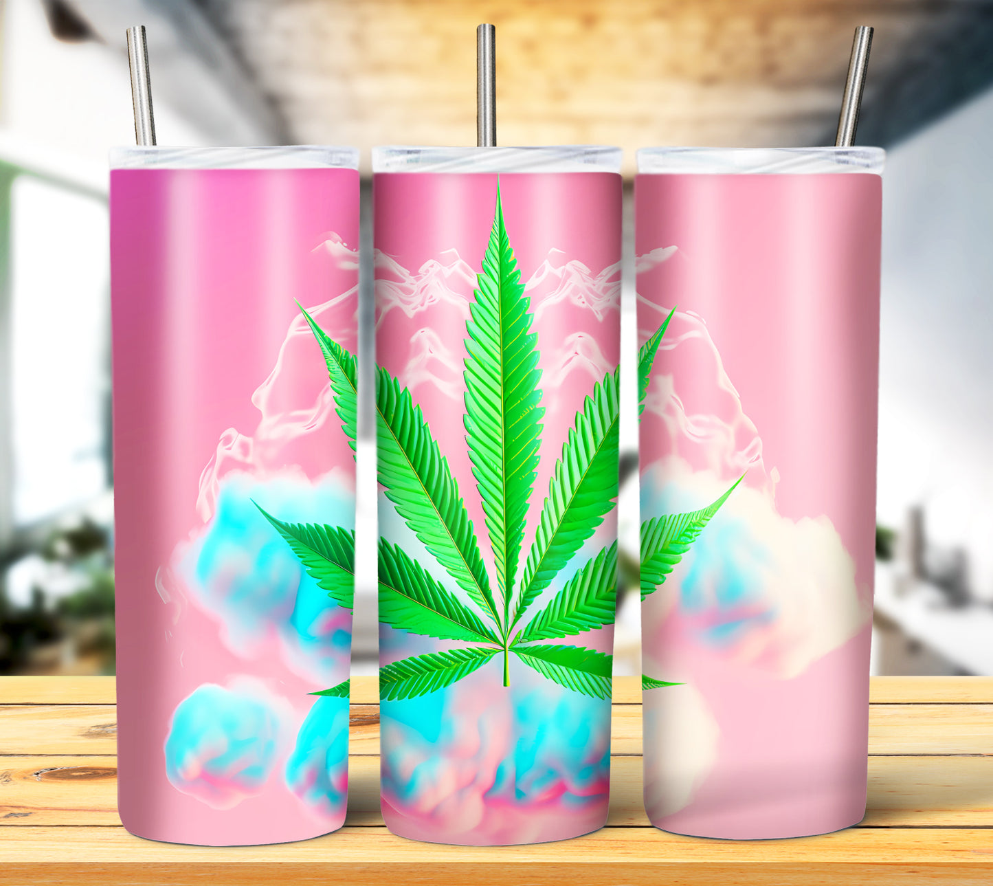 Hi Vibes 4/20 Tumbler 20oz PNG Wrap Bundle