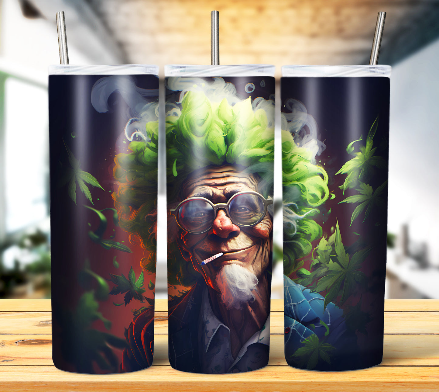 Hi Vibes 4/20 Tumbler 20oz PNG Wrap Bundle