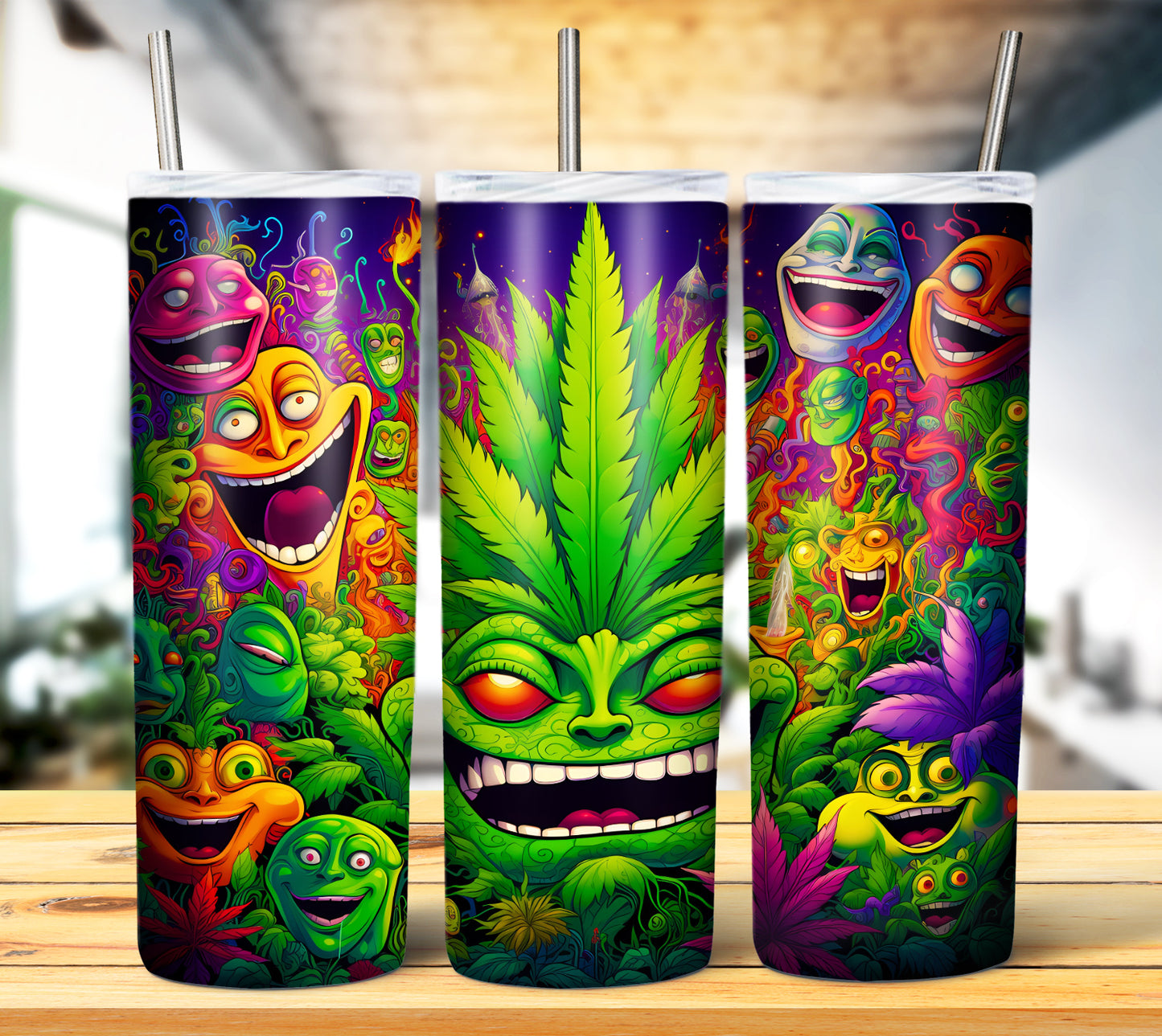 Hi Vibes 4/20 Tumbler 20oz PNG Wrap Bundle